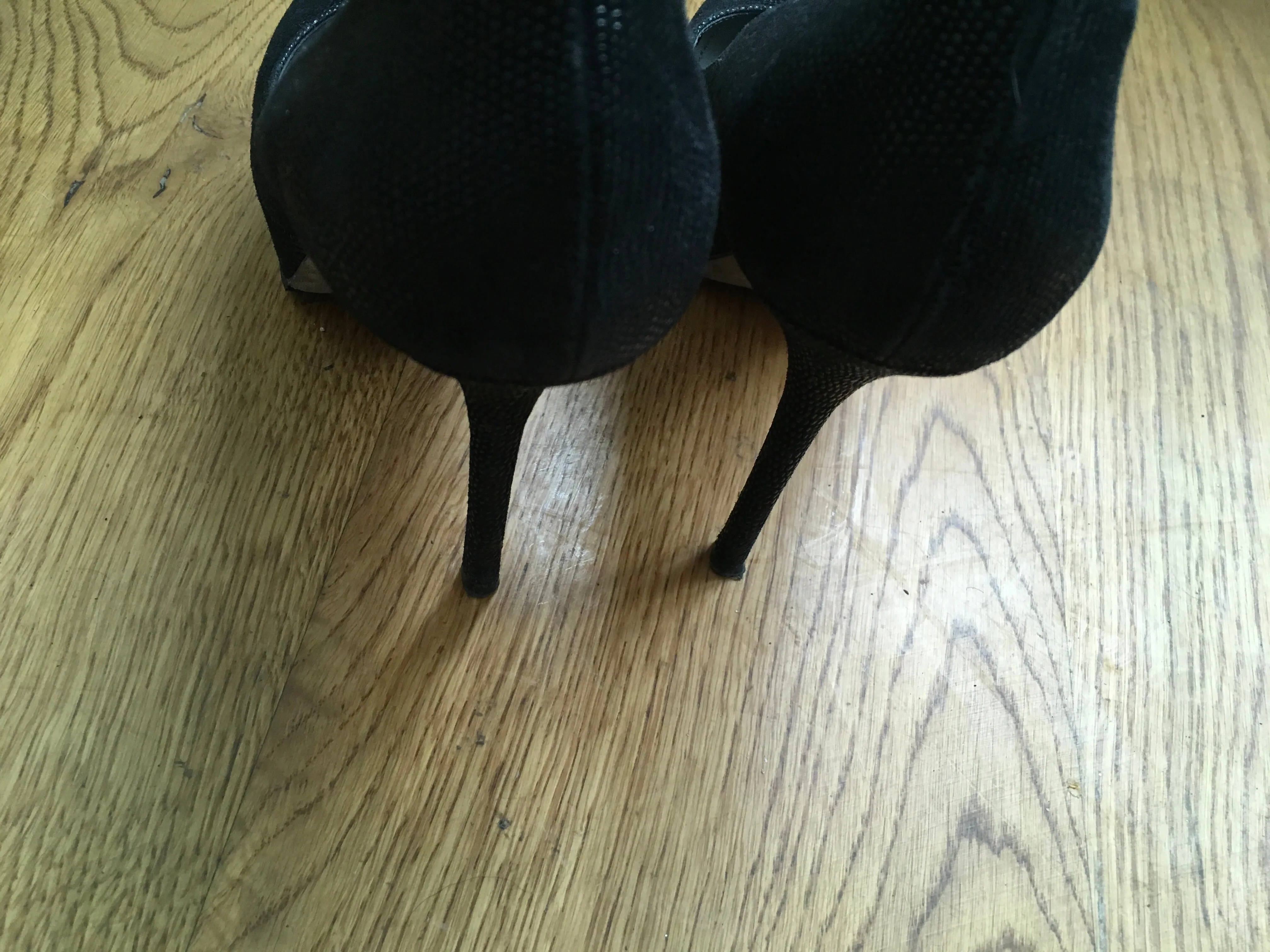 SERGIO ROSSI PLATFORM BLACK PUMPS SHOES LADIES