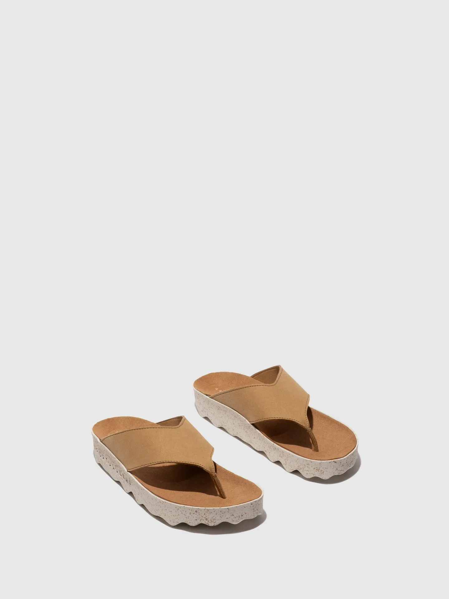 Slip-on Sandals CAMI TAN