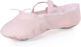 Stelle Canvas Ballet Shoes for Girls Dance Ballet Slippers Shoes（Toddler/Little/Big Kid/Women）