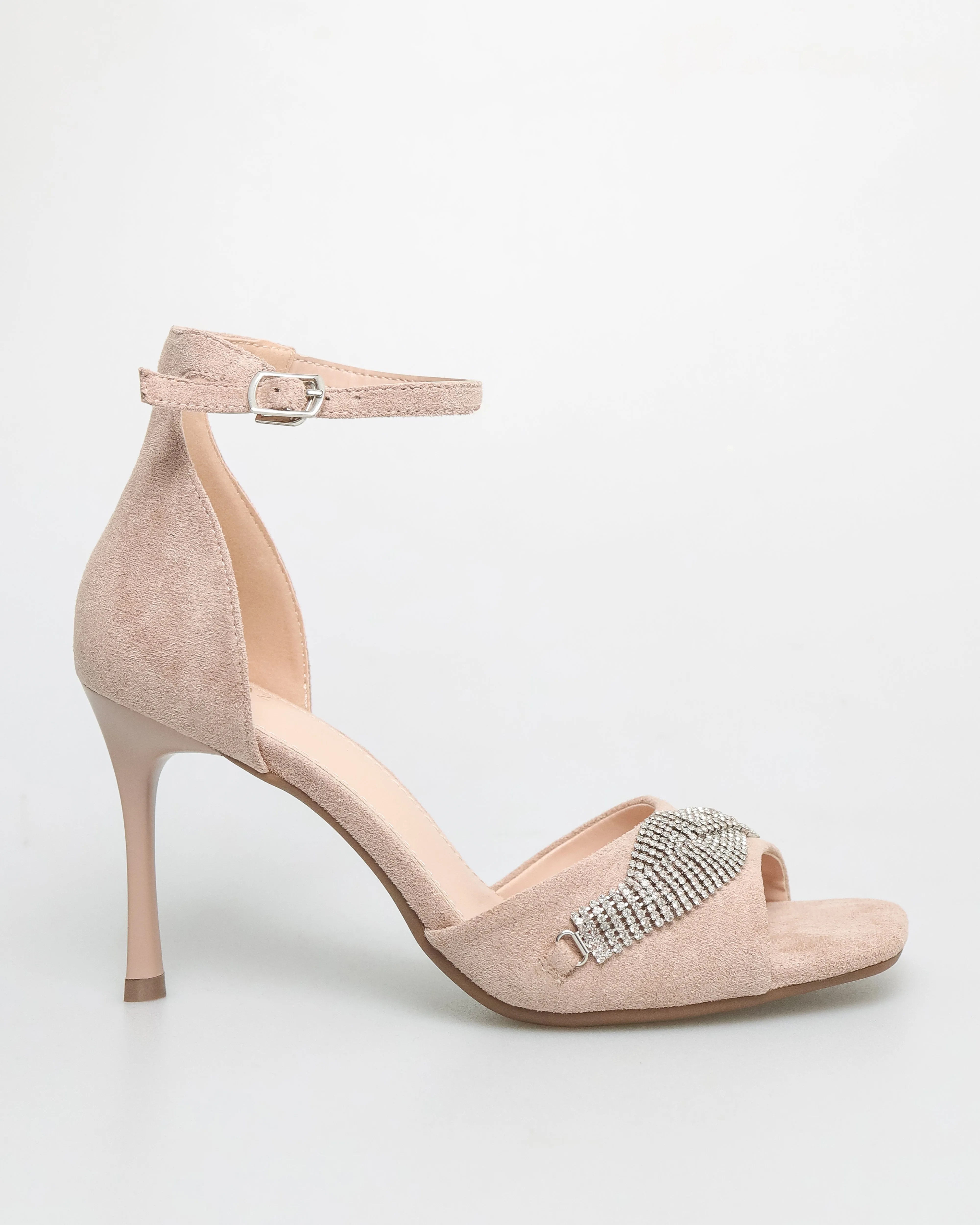 Tomaz NN291 Ladies Gemstone Anklestrap Heels