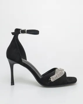 Tomaz NN291 Ladies Gemstone Anklestrap Heels