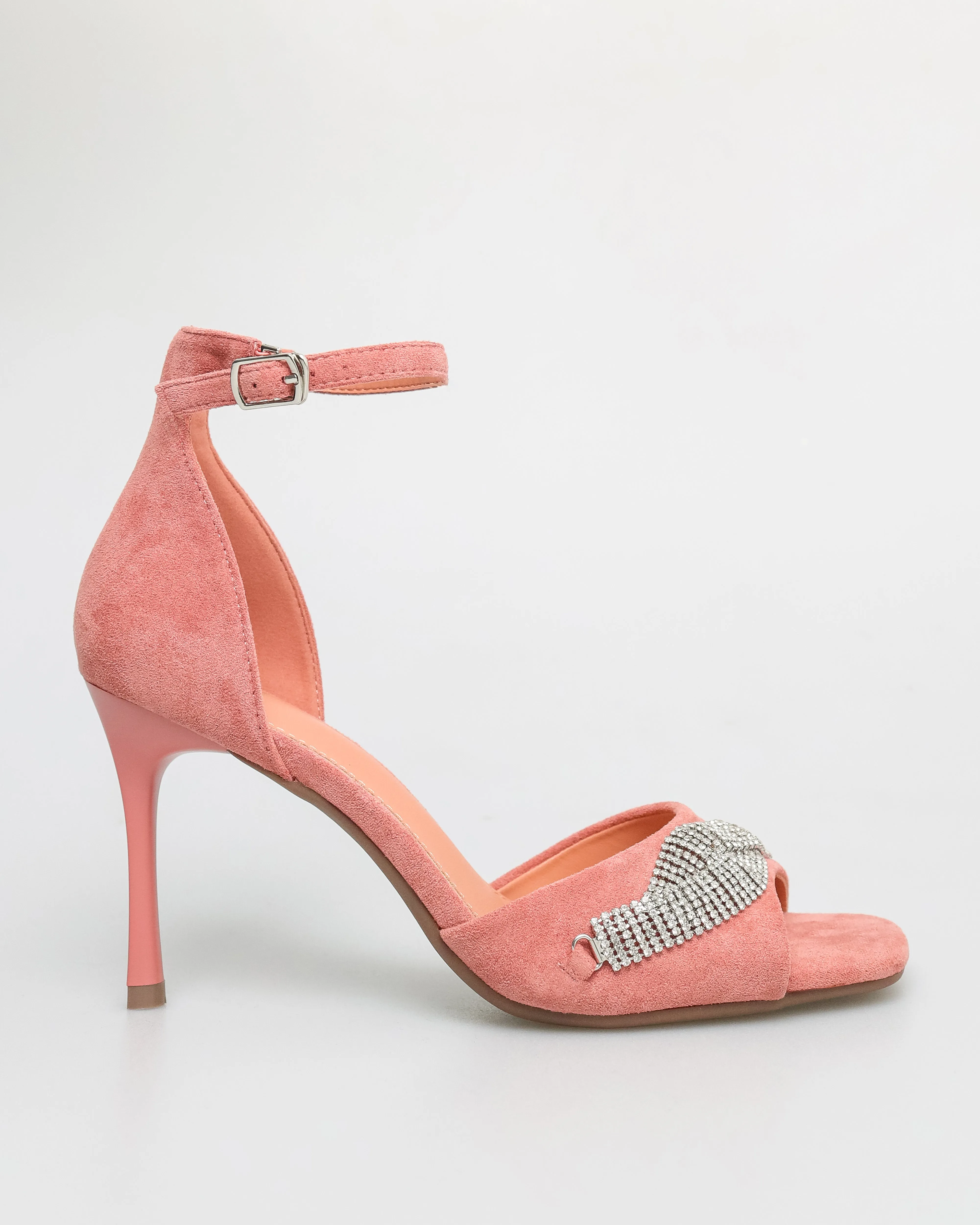 Tomaz NN291 Ladies Gemstone Anklestrap Heels