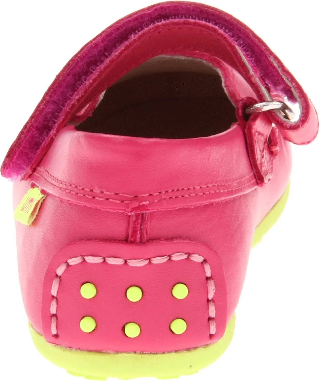 umi Moraine C Mocassin (Little Kid/Big Kid),Neon Pink,31 EU(13 M US Little Kid)