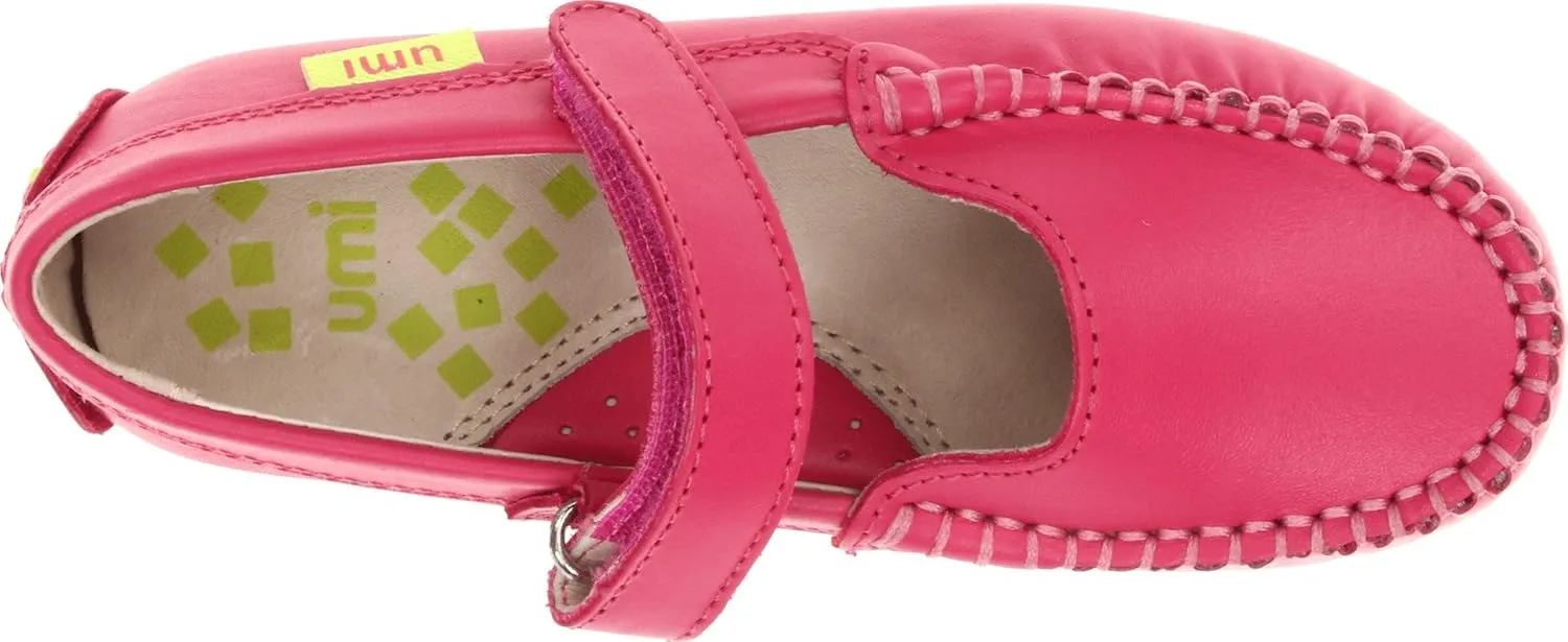 umi Moraine C Mocassin (Little Kid/Big Kid),Neon Pink,31 EU(13 M US Little Kid)