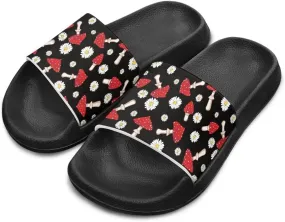 Unisex-Child Beach Slides Comfort Slide Sandals Slip Resistant Slippers for Indoor Outdoor Water Shoes Flip Flop