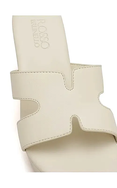 White Curve Wedges