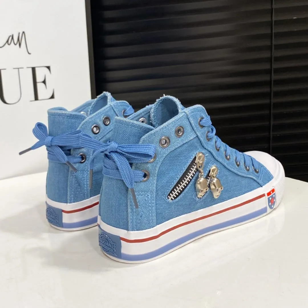 Women Low Top Platform Block Comfortable Artificial PU Shoes Classic Fashion Casual Neon Green Fuchsia Multi-Colors Casual Lace-Up Walking Sneakers for Street Party Wedding Night Club