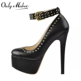 Womens Round-Toe Pumps