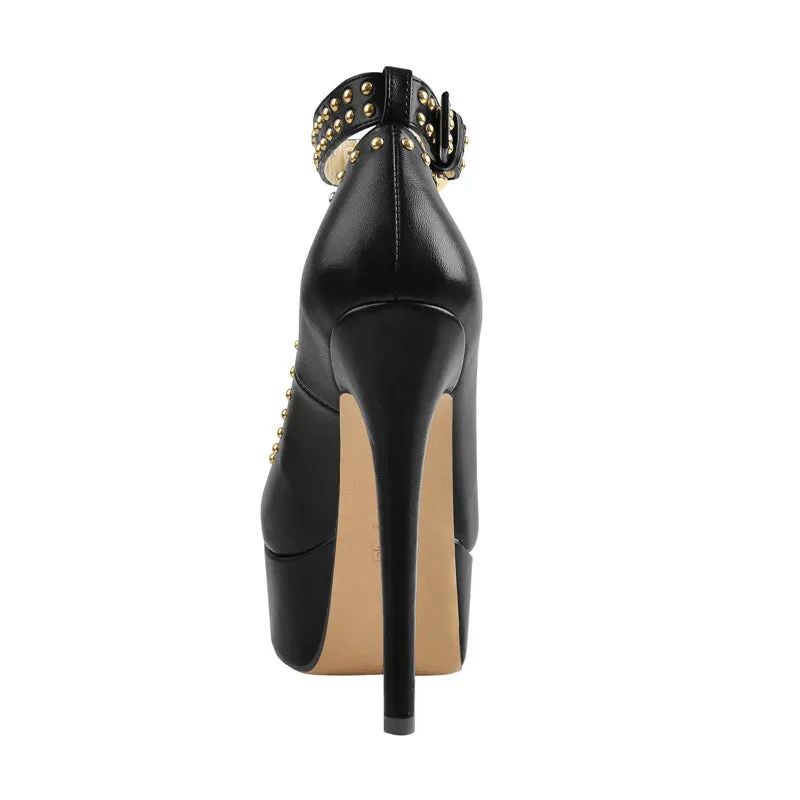Womens Round-Toe Pumps